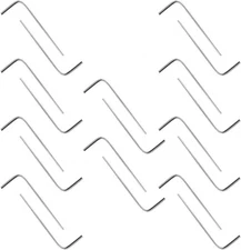 Bivethoi 20 PCS 1.5mm Allen Wrench L-Shaped Hex Key Wrench, Metric 