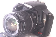Canon EOS Kiss X2 DSLR Camera Kit EF-S 18-55mm IS Excellent Condition
