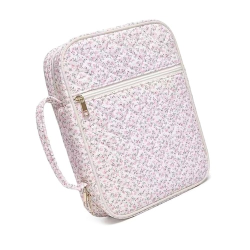Reversible Cotton Bag Featuring Secure Slide Pockets And Front Zippers - Picture 5 of 14