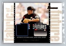 2003 Bowman Draft Picks &amp; Prospects #FF-EG Edgar Gonzalez Fabric of the Future