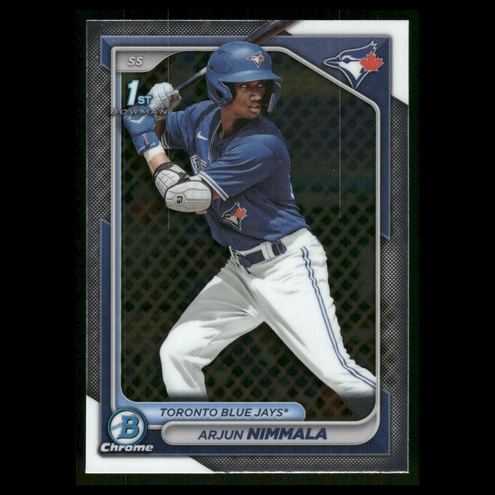 Arjun Nimmala Rookie #BCP-142 2024 Bowman Chrome Prospects Blue Jays