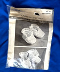 Vintage Mary Maxim Knitting Pattern #711 Baby Booties Kit 2 Lacey Styles — photo 2