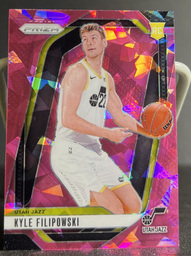 2024-25 Panini Prizm - Kyle Filipowski #263 Pink Ice Prizm (RC)