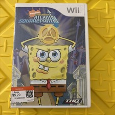 SpongeBob's Atlantis SquarePantis (Nintendo Wii, 2007) TESTED