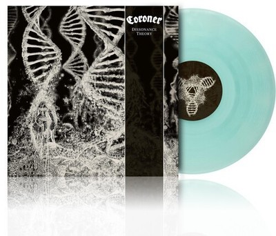 Coroner DISSONANCE THEORY New Limited Coke Bottle Clear Colored Vinyl LP