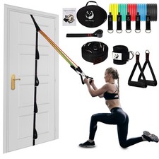 Door Anchor Strap for Resistance Bands, Door Resistance Bands for Workouts, S...