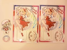 Touhou Project Flandre Scarlet Acrylic Stand Set 2 and Mini 1 Collectible