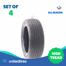 Set Of 4 Used 20555r16 Goodyear Assurance Maxlife 91h - 8.5-1032