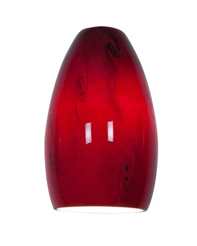 Access Lighting 23112-RED Merlot 5 inch Pendant Ceiling Light in Red - Picture 7 of 8