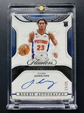 2022-23 Panini Flawless Jaden Ivey Rookie RC Autographs Auto 23/25≈1/1 Jersey#