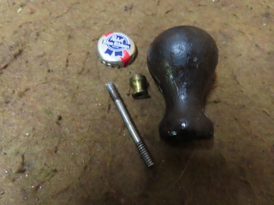 Stanley No.4,5 Plane,Knob Assy(ONLY)Tall ,Rosewood,1929-41~GD+  S6.29.25