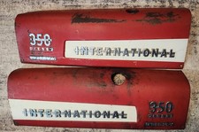 1956-1958 International 350 Diesel Utility Tractor Hood Panels Rare