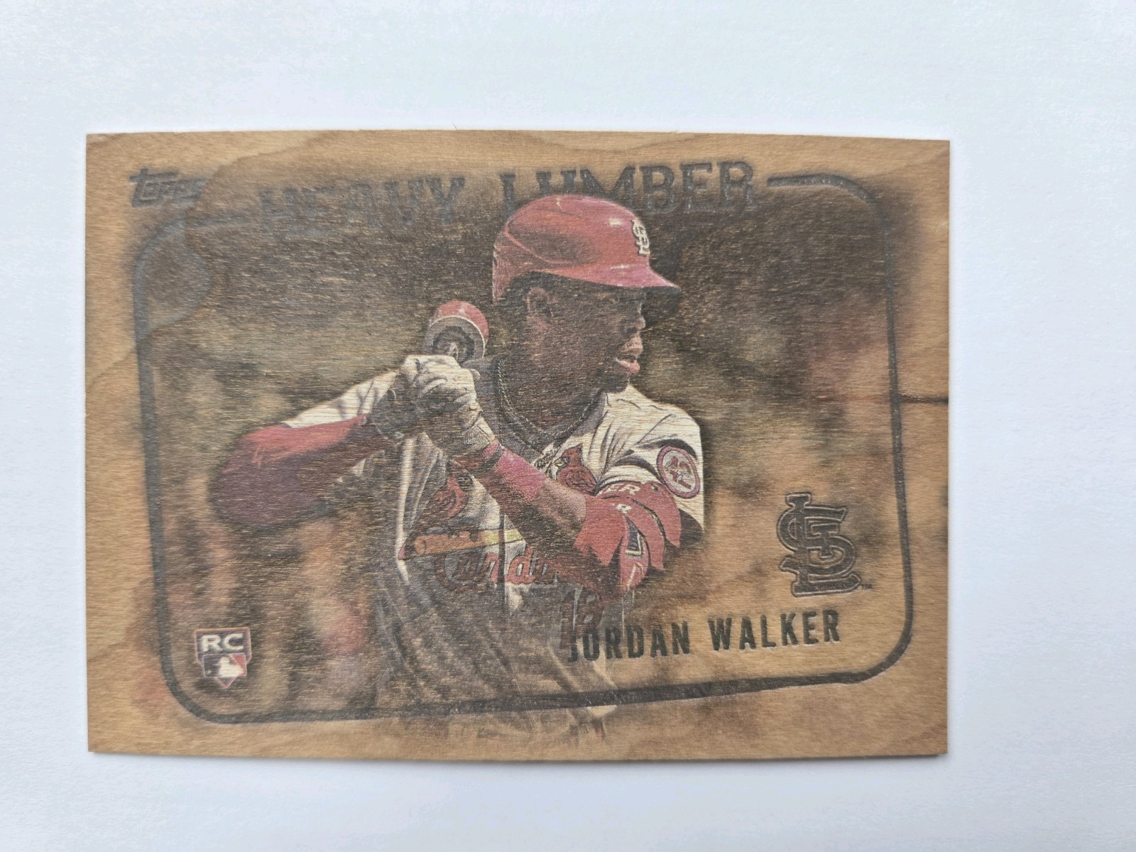 2023 Topps Update Jordan Walker HEAVY LUMBER RC Case Hit SP #HL-53 Cardinals