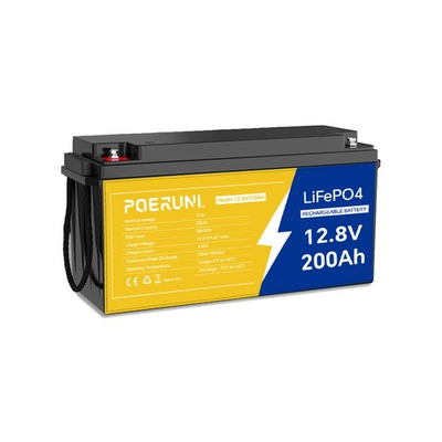 #ad 12V 200Ah LiFePO4 Lithium Rechargeable Battery for Solar Back Up System Marine $197.34