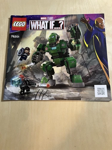 *Manual Only* LEGO Marvel What If 76201 Captain Carter & The Hydra Stomper Toy