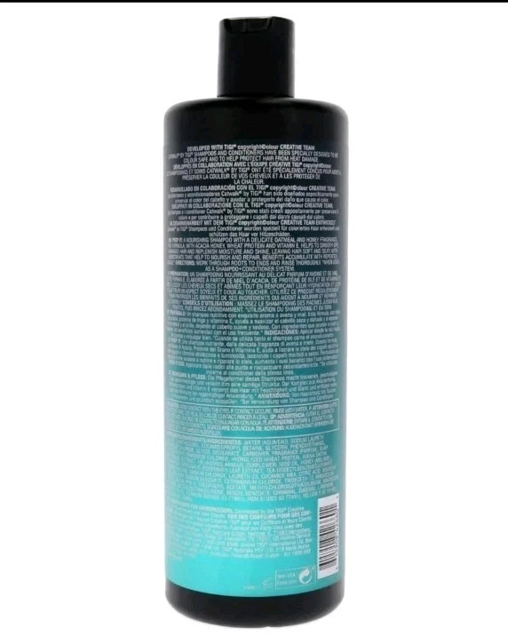 Champú nutritivo TIGI Catwalk avena y miel para unisex, 25,36 onzas Foto 2 de 2