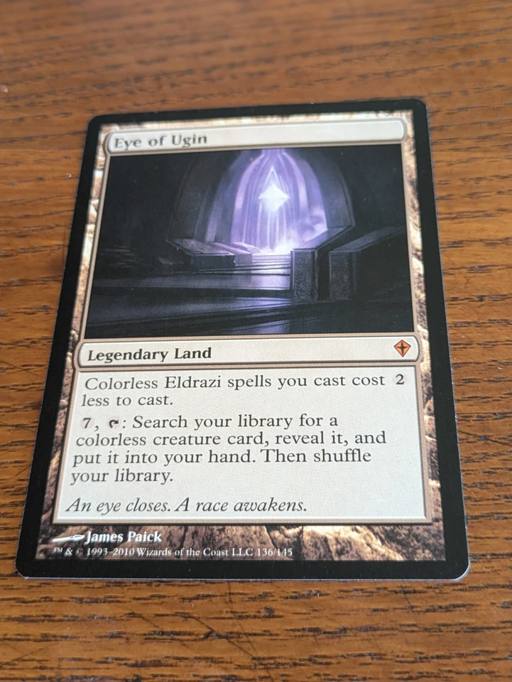 MTG - Eye of Ugin - Worldwake - Near Mint Condition - Image 2 of 3