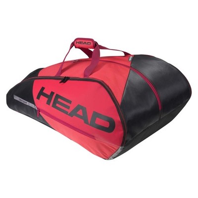 Head Tour Team 12R Supercombi Black/Red Tennis Racket Bag Tennistasche