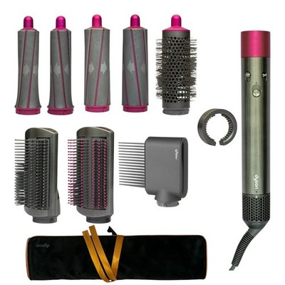 Original Dyson Airwrap  Multi Styler Haartrockner Complete Nickel Fuchsia