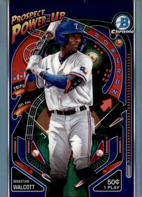 2024 Bowman #PP-20 Sebastian Walcott Prospect Power-Up