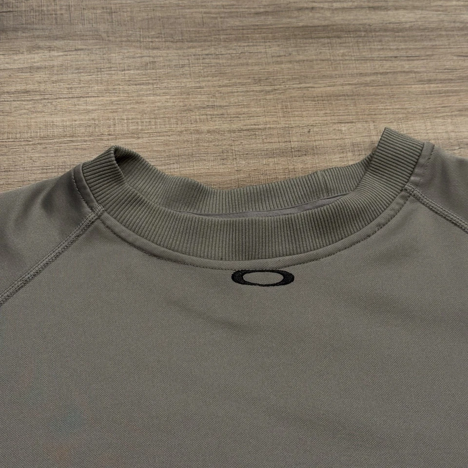 Vtg Oakley Sweatshirt Software Y2K Center Logo Embroidered Tech Fleece Mens XL - Image 2 of 4