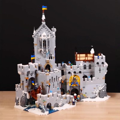 Mountain Fortress 910029 Medieval Castle Toy 3995 Piece Building Brick Set