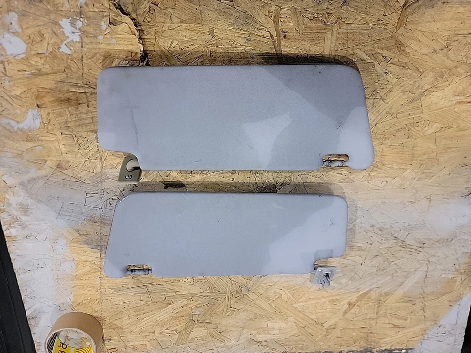 Пара солнцезащитных козырьков с откидным верхом Mercedes CLK430 A208 подходит для 2000 2001 2002 2003 00  - Изображение 3 из 3