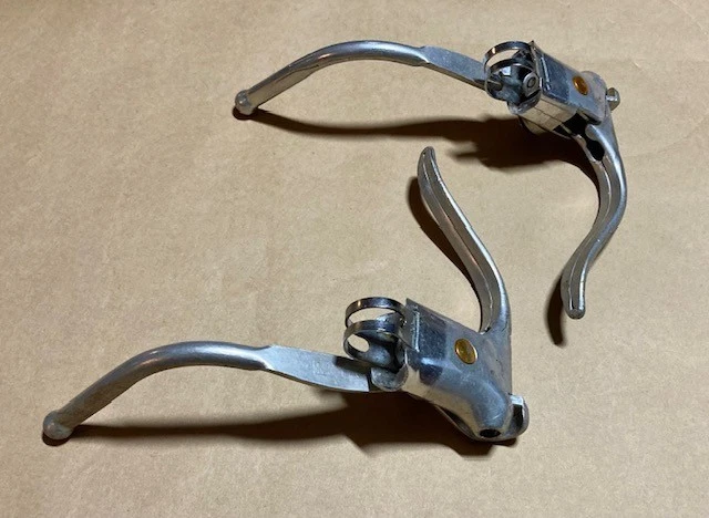 Palancas de freno Schwinn/Winmann Drop Bar vintage años 70 con palancas de seguridad Foto 2 de 4