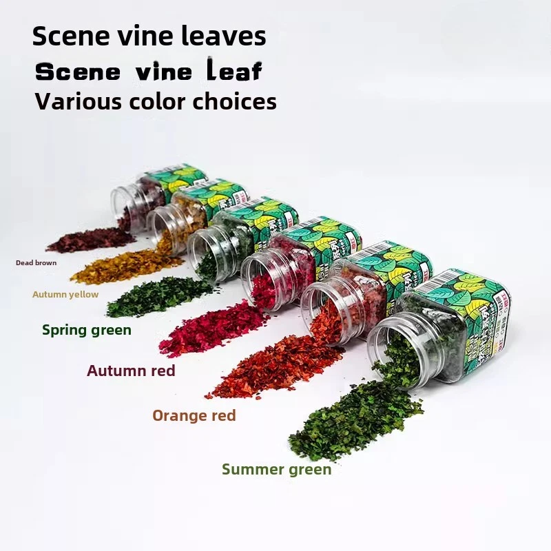 Diorama Simulation Leaves Model Miniature Fallen Leaves Scene Display Prop Model - Image 3 of 4