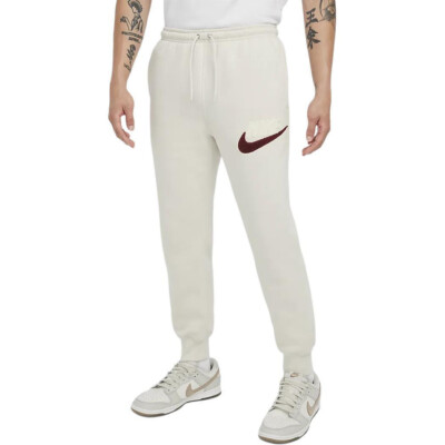 Mens Nike Swoosh Athletic Chenille Futura Jogger Fleece Pants Sweatpants New