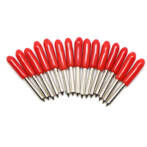 15pcs 45° degree Cutting Plotter Tungsten Blade Carbide for Roland Cutter - Picture 2 of 3
