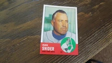 2010 TOPP 60YOT-71 DUKE SNIDER    BASEBALL CARD 