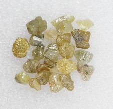 10.31CT Natural Rough Uncut Diamond Yellow-Green Irregular Shape for Jewelry Use