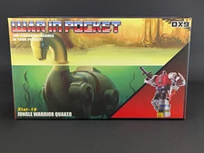 Dx9 Toys War In Pocket Jungle Warrior Quaker complete Xtal-19 3rd Party Sludge