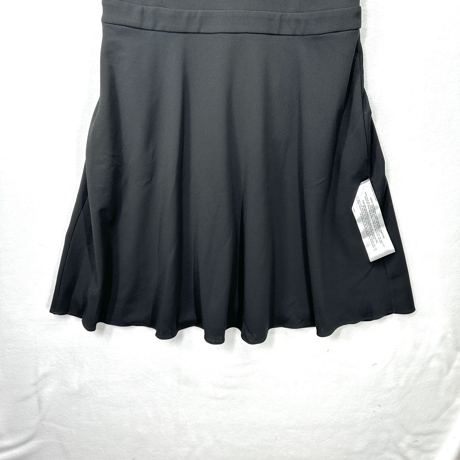 Dress The Population Halter Paulina Mesh Back Black Cocktail Dress XL