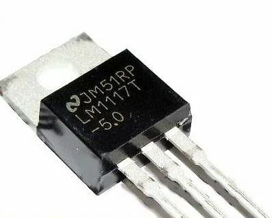 5pcs LM1117T-5.0 LM1117 LD1117 5.0V TO-220 Voltage Regulator 0.8A 5V - Image 2 of 4