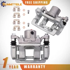 Rear Brake Calipers Left+Right For 2011-15 Hyundai Sonata Kia Optima L4 2.4L New