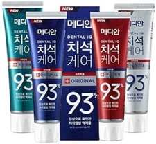 4pcs KOREAN MEDIAN Dental IQ Toothpaste 93% 120g