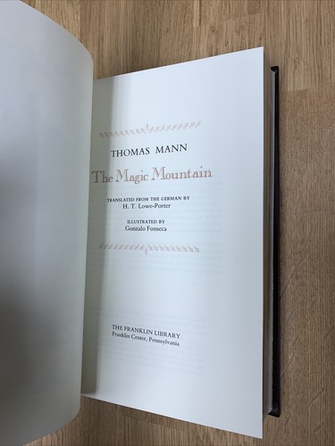 The Magic Mountain by Thomas Mann - Franklin Library - Picture 3 of 6
