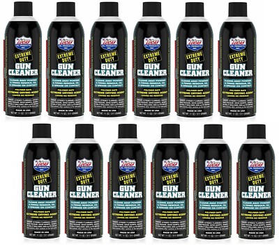 Lucas Oil 10905 Extreme Duty Contact Gun Cleaner 11 oz. Aerosol (12 Bottles)
