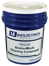 LS Industries Enviro-Wash Cleaner Mix for Aluminum - 45 Pounds