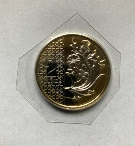 2023 £2 FLOWERS Coin WITH PRIVY MARK Brilliant Uncirculated BUNC SEALED SUPERB - Picture 6 of 16