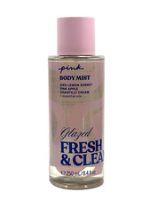 VICTORIA'S SECRET PINK GLAZED FRESH CLEAN FRAGRANCE MIST BODY SPRAY 8.4 FL OZ