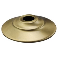 SATIN BRASS FINISH VASE CAPS - LAMP PART NEW - VARIETY OF SIZES