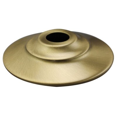 SATIN BRASS FINISH VASE CAPS -  LAMP PART NEW - VARIETY OF SIZES