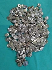 200 STATE OF OHIO SEAL EMBOSSED METAL BUTTONS (POLICE ?) 