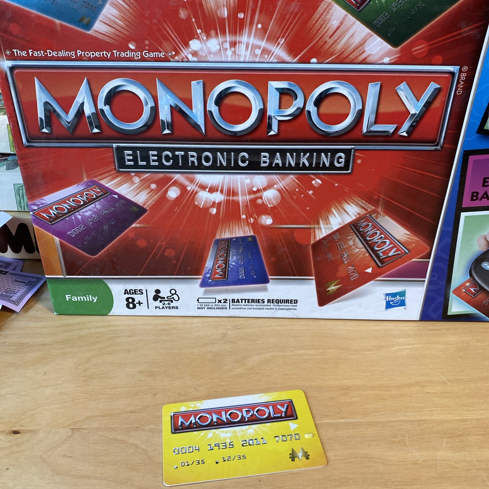 2011 Monopoly Electronic Banking Replacement Parts: Yellow B