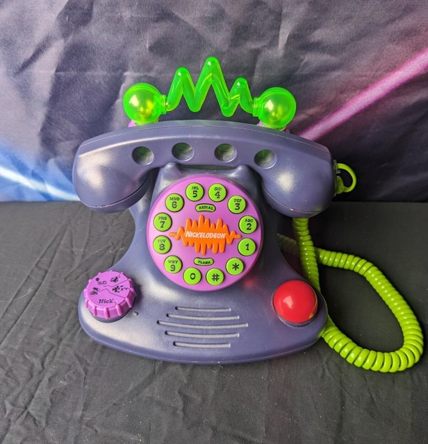 ☆TALK BLASTER☆ニコロデオン電話器ヴィンテージ☆美品☆-