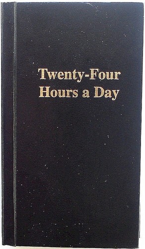 12 Step Book Cover - Small Book (24HrDay) - Green - SM01 - Imagen 2 de 2