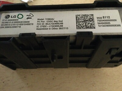 2014 Chevrolet Volt Cruze Onstar Communication Control Module 95328112